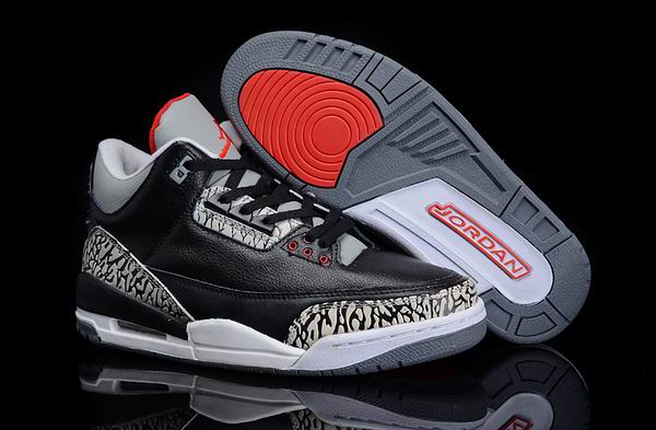 Air Jordan 3 Cement Black Cement Grey